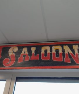 Salloon Sign.